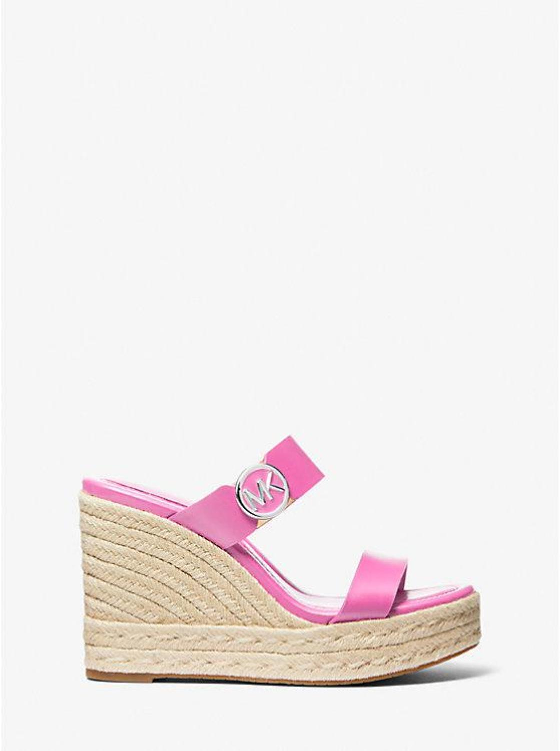 Lucinda Leather Wedge Sandal