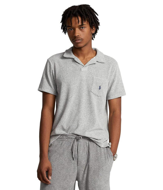 Cotton-Blend Terry Polo Shirt