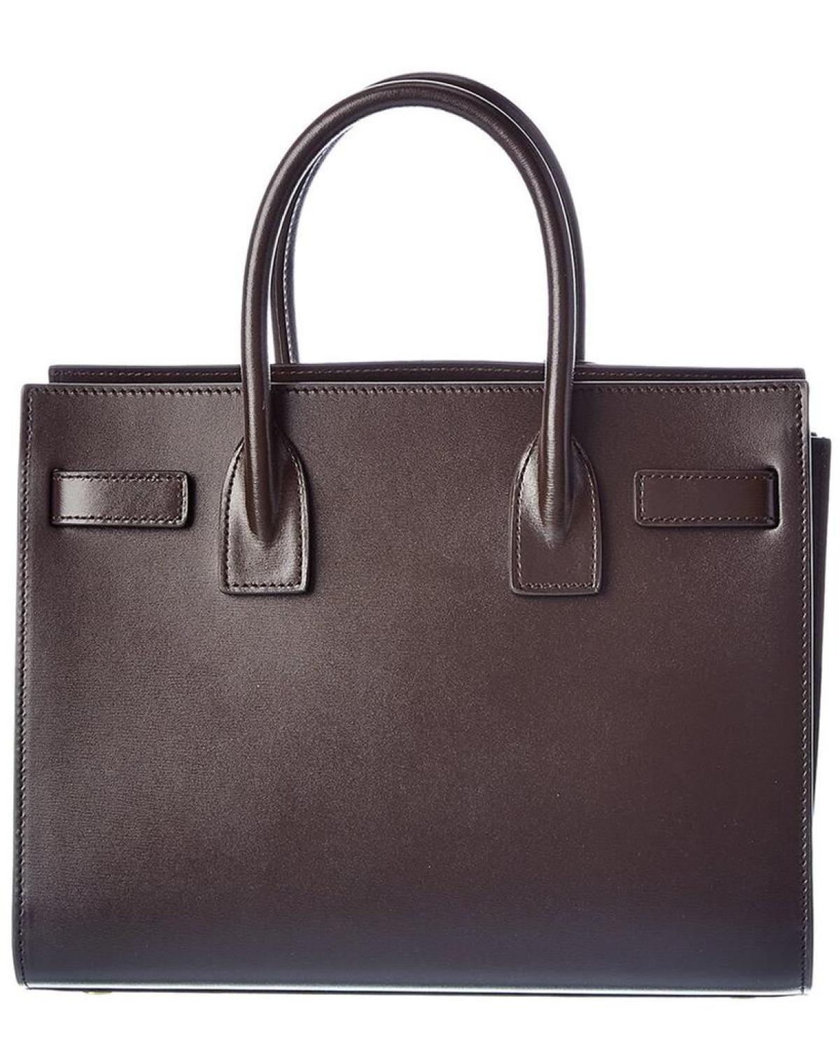 Saint Laurent Sac De Jour Baby Leather Tote