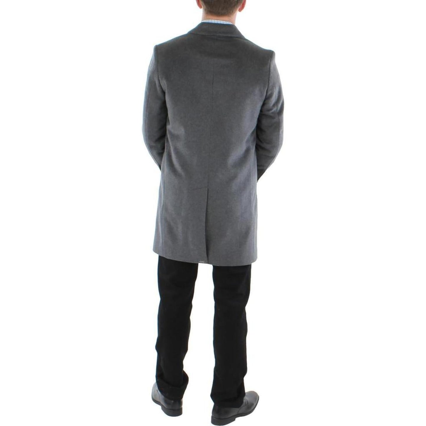 Madison Mens Modern Fit Cold Weather Long Coat