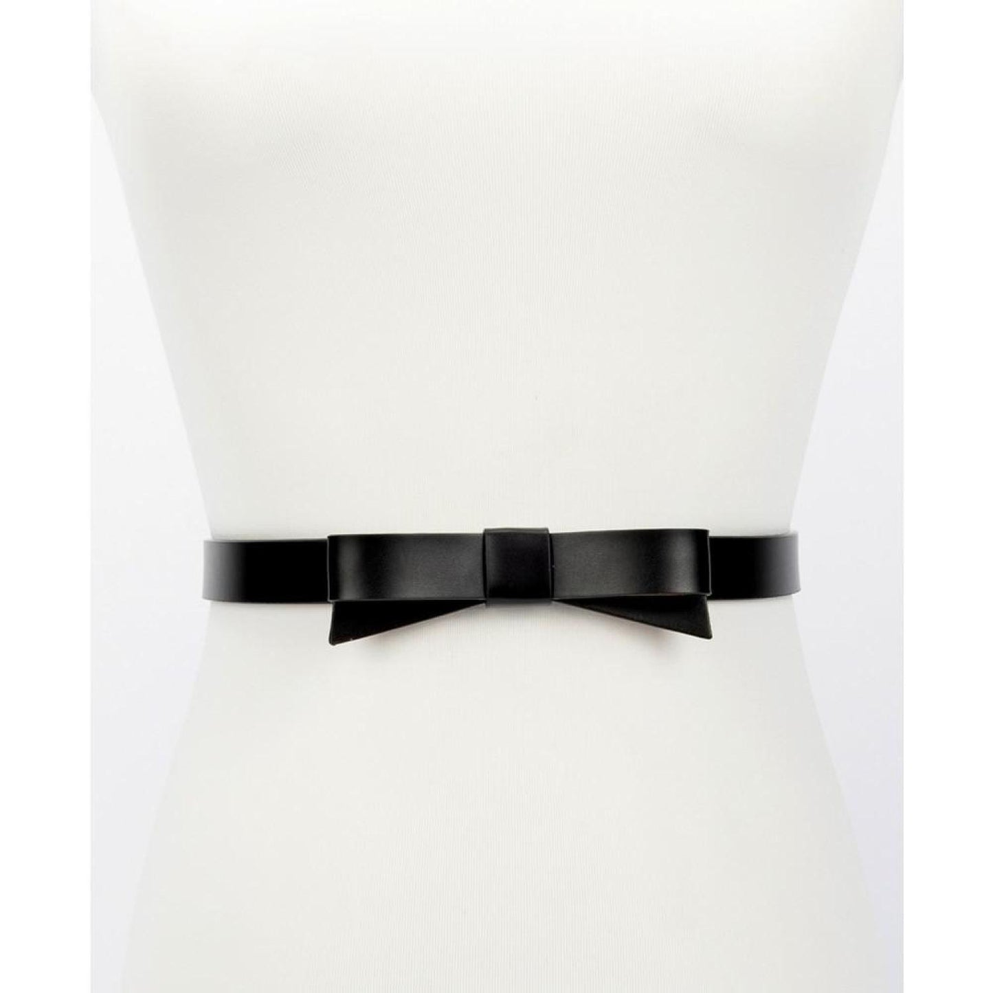 Women's Leather Bow Belt