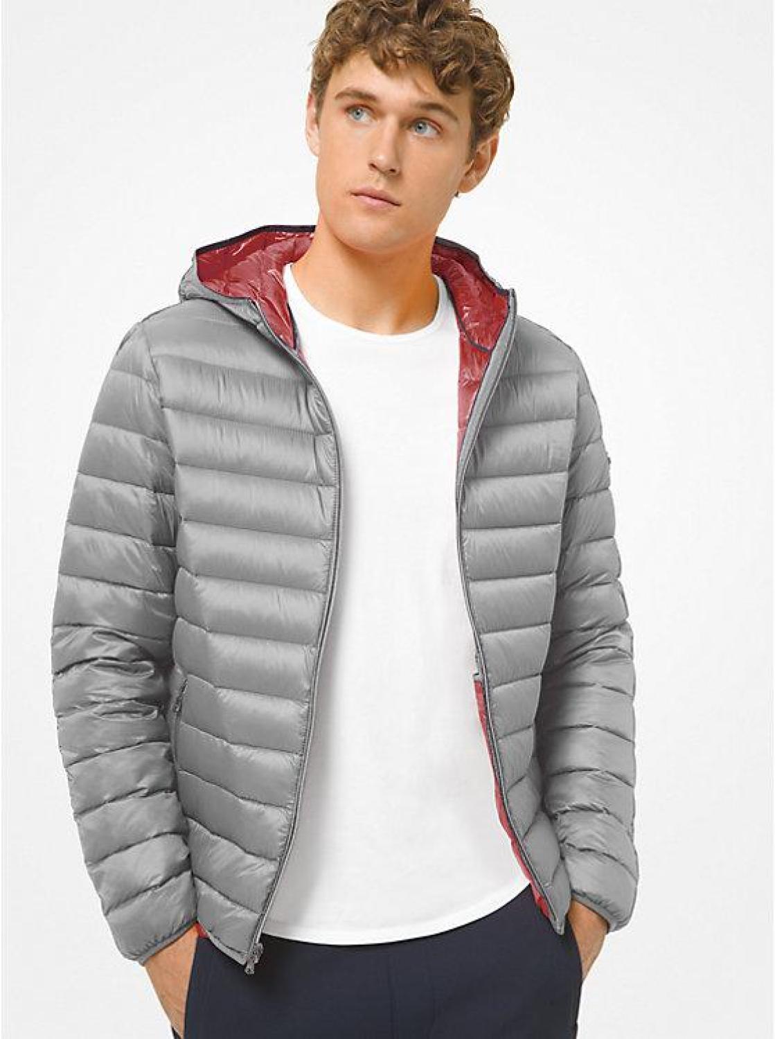 Quilted Nylon Puffer Jacket