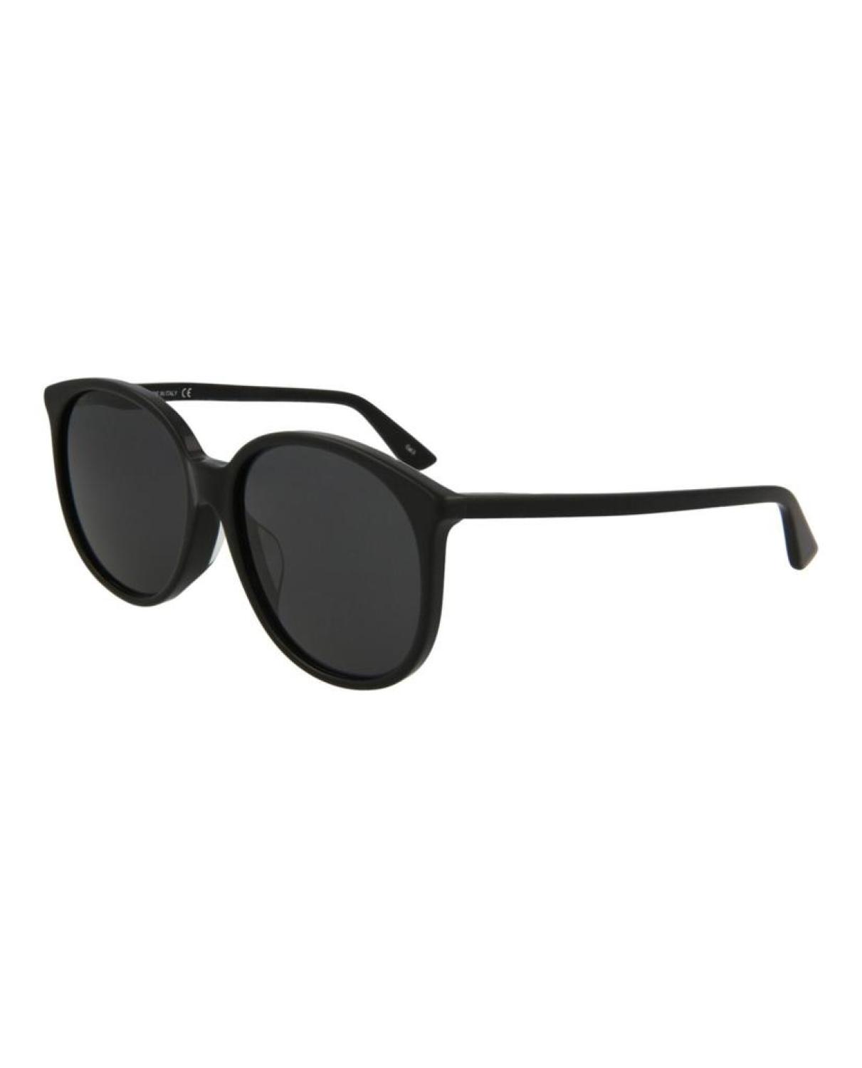 Round-Frame Acetate Sunglasses