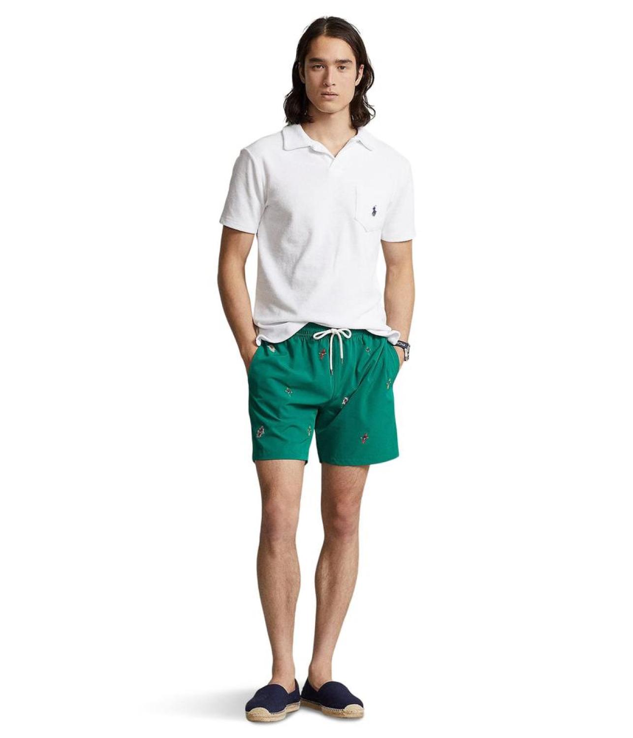 Cotton-Blend Terry Polo Shirt