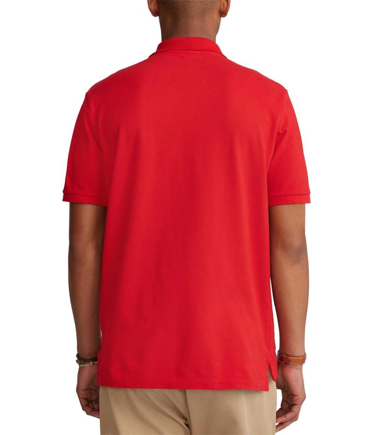 Classic Fit Mesh Polo