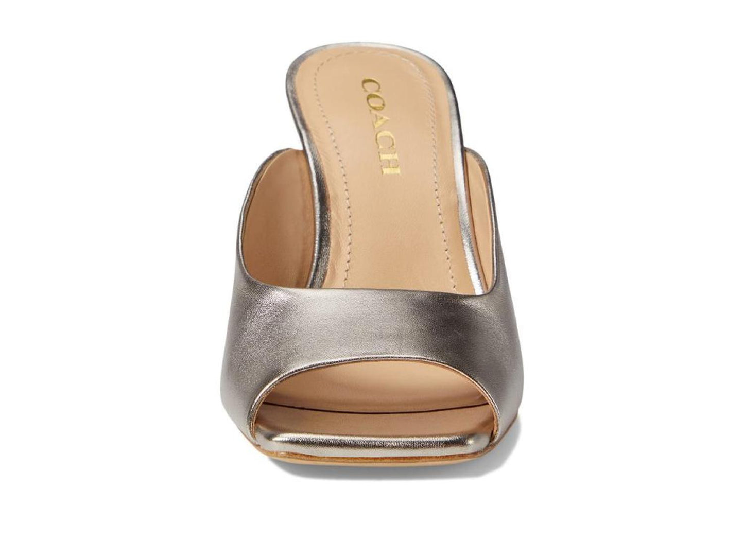 Laurence Metallic Leather Sandal