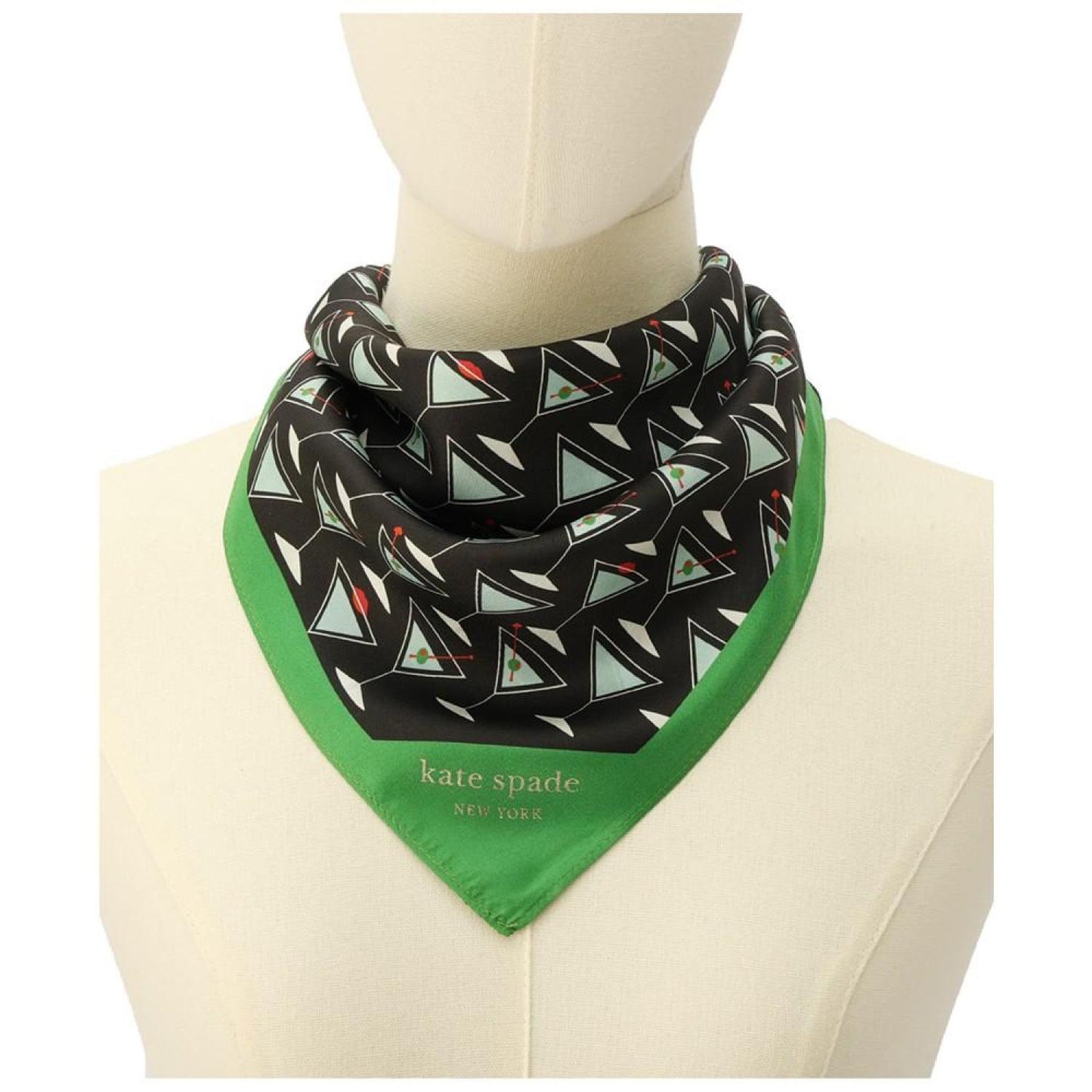 Martini Geo Silk Bandana