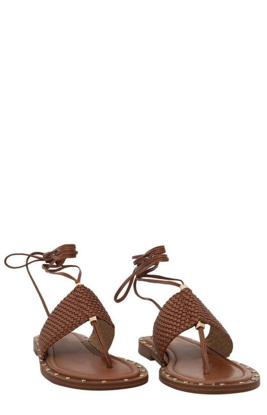 Michael Michael Kors Ankle Strap Flat Sandals