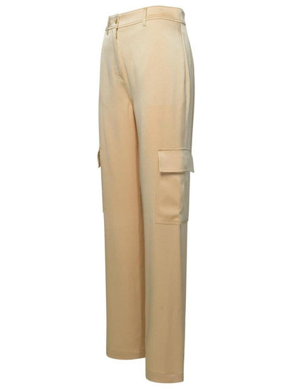 Michael Michael Kors Satin Cargo Trousers