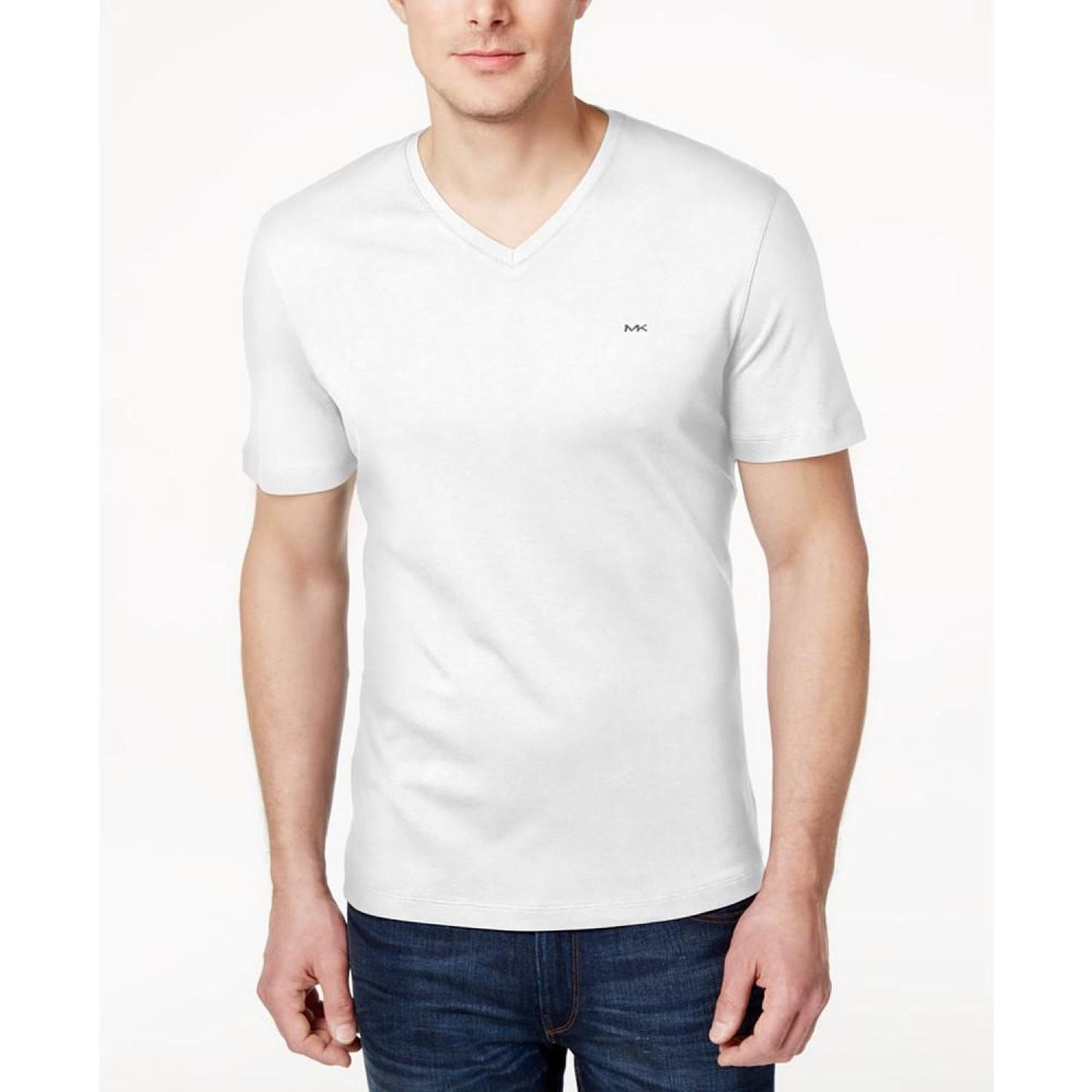 Men's V-Neck Liquid Cotton T-Shirt