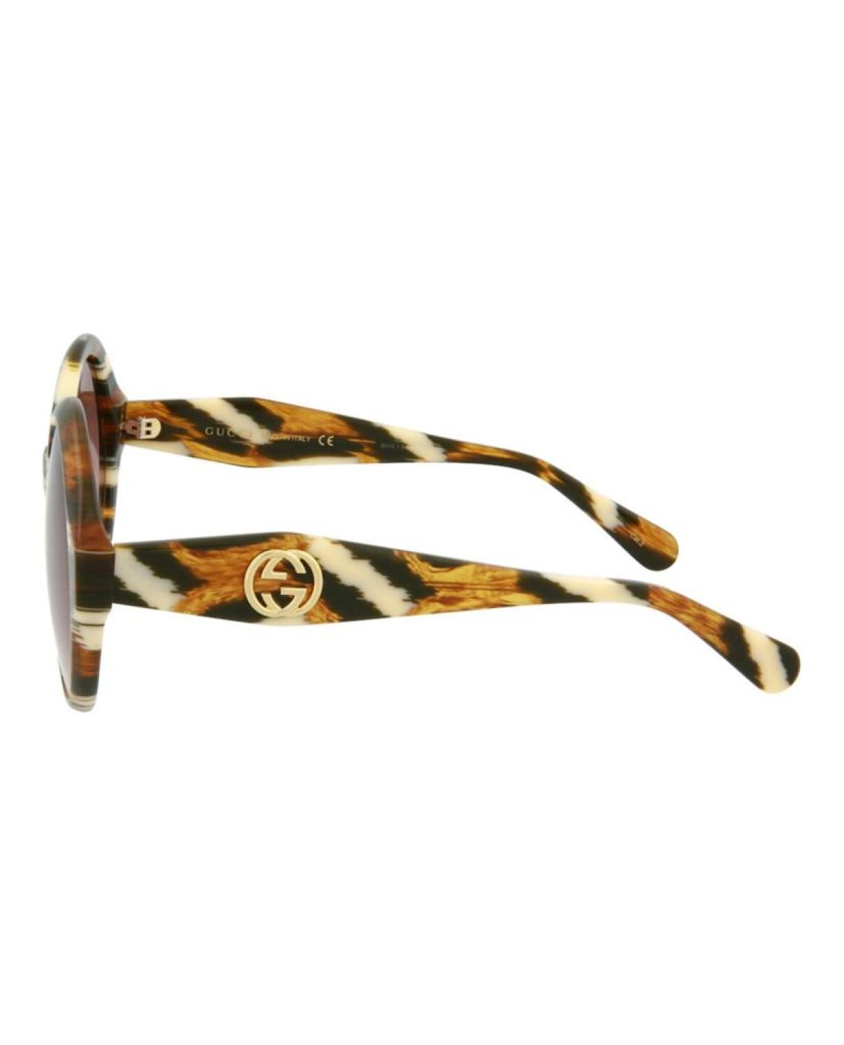 Round-Frame Acetate Sunglasses