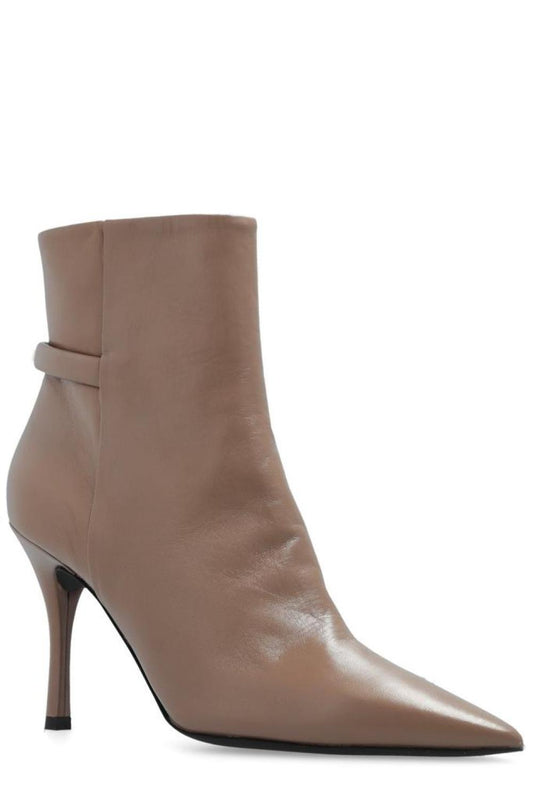 Furla Core Pointed-Toe Ankle Boots