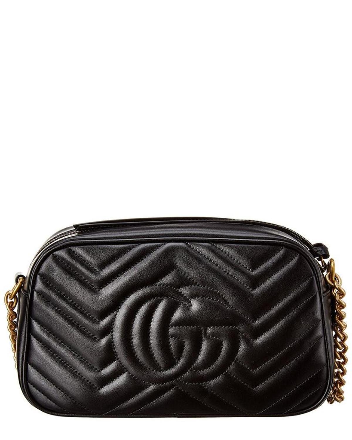 Gucci GG Marmont Small Matelasse Leather Shoulder Bag