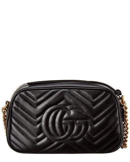 Gucci GG Marmont Small Matelasse Leather Shoulder Bag