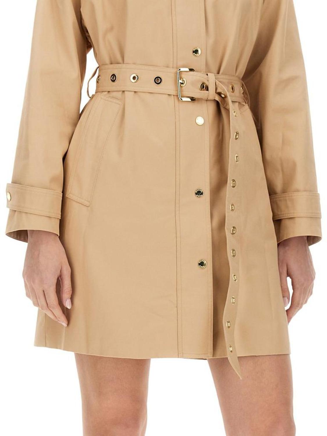 Michael kors outlet orange trench coat