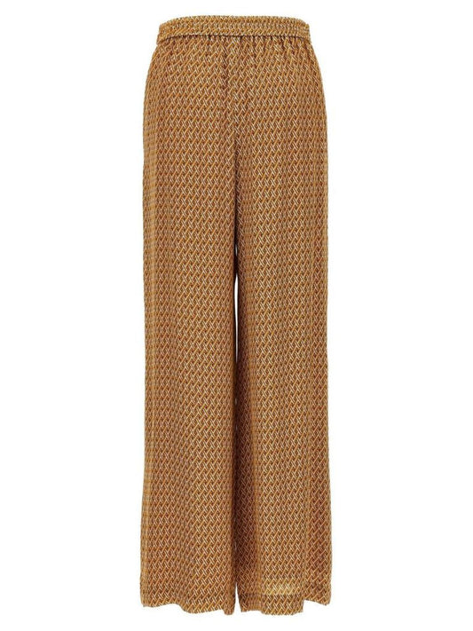 Michael Kors Allover Printed Elastic Waist Pants