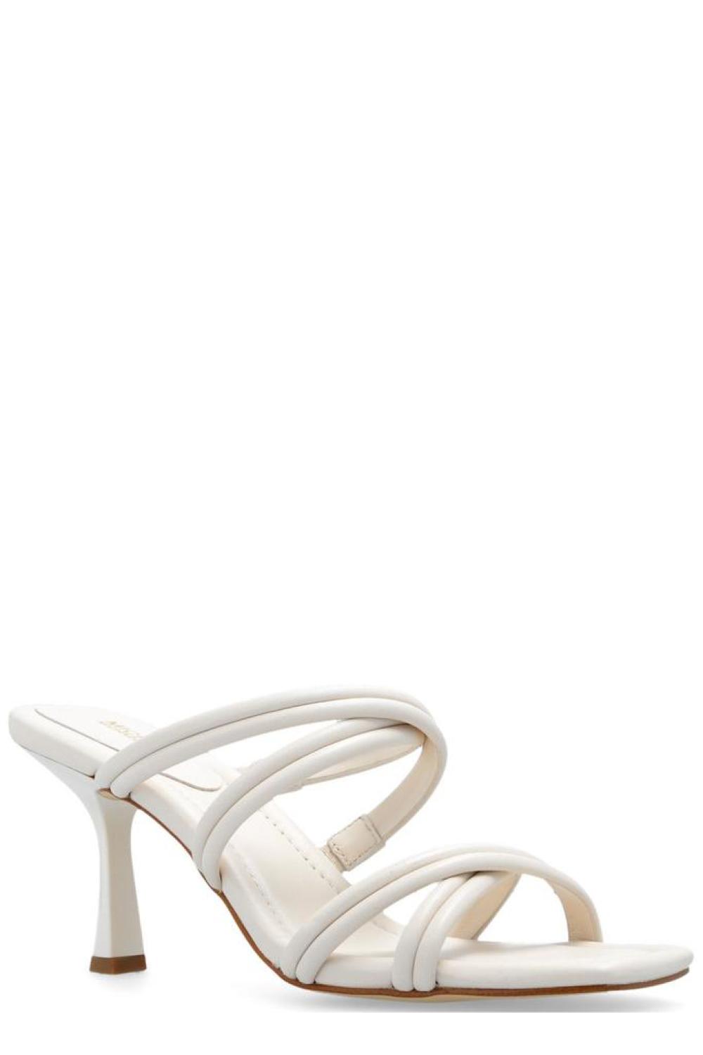 Michael Michael Kors Corrine Crossover-Straps Heeled Mules