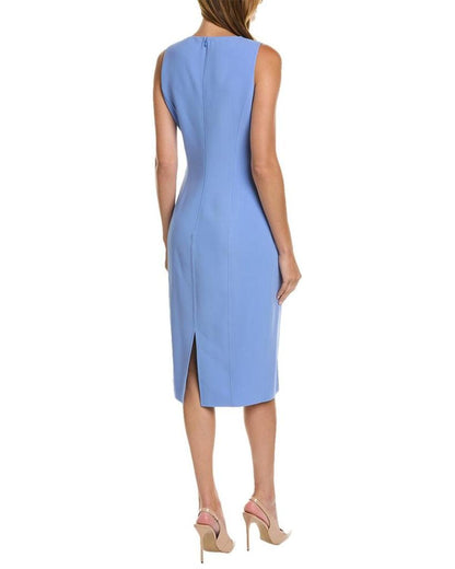 Michael Kors Crepe Wool-Blend Dress