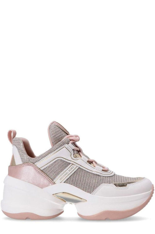 Michael Michael Kors Olympia Lace-Up Sneakers