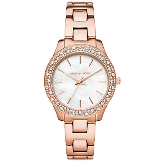 Michael Kors Women's Liliane White Dial Watch