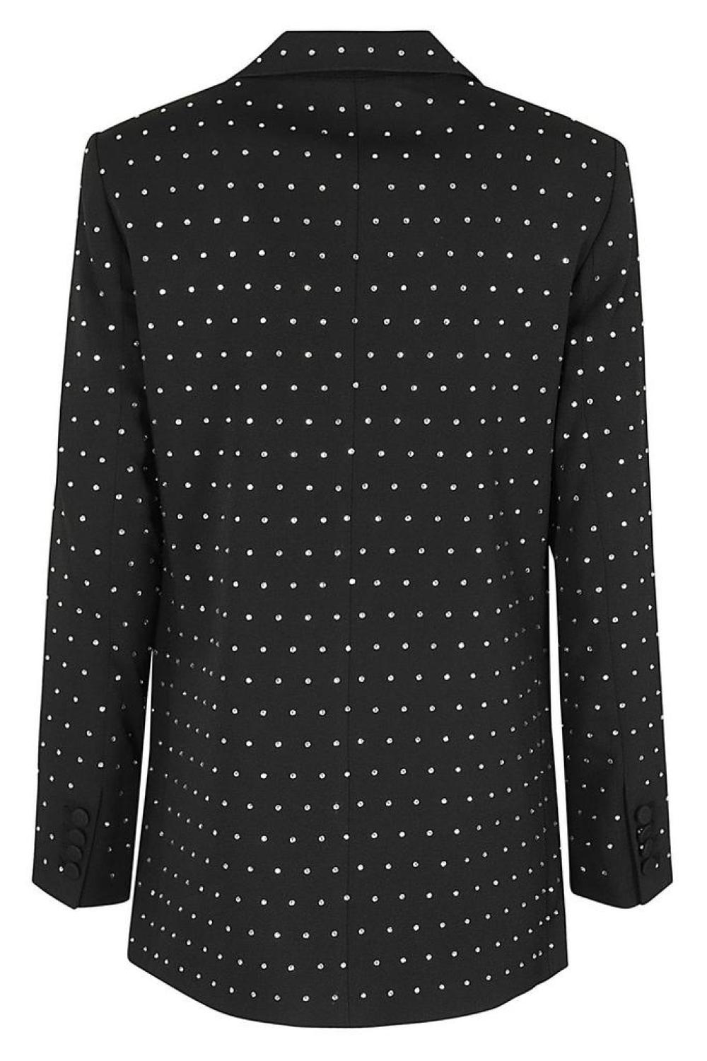 Michael Michael Kors Rhinestud Single-Breasted Blazer