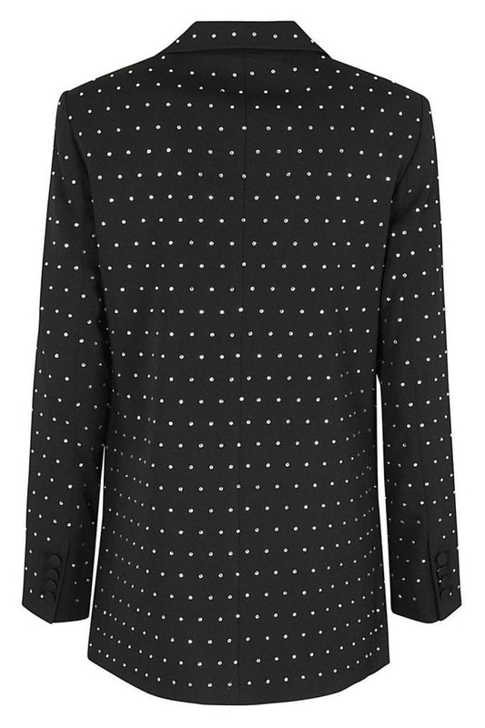 Michael Michael Kors Rhinestud Single-Breasted Blazer