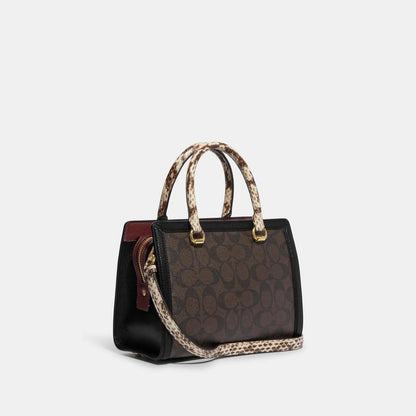 Coach Outlet Grace Carryall In Signature Canvas