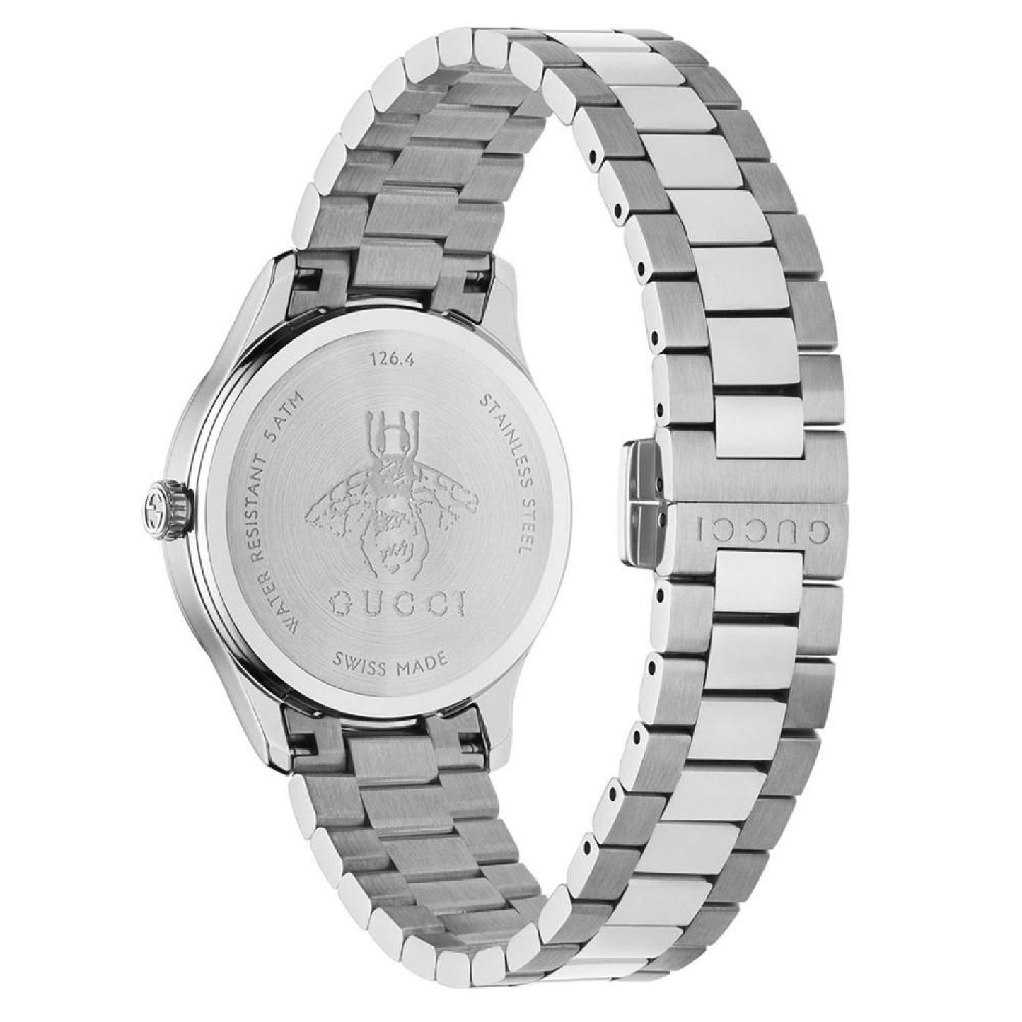 Women's Swiss G-Timeless Multibee Stainless Steel Bracelet Watch 32mm