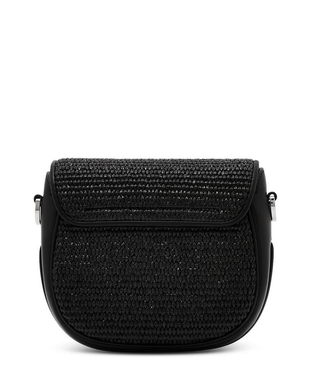 The Woven J Marc Small Saddle Bag