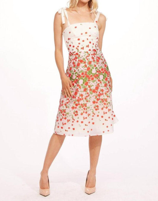 Jessamine Dress In Petal Field