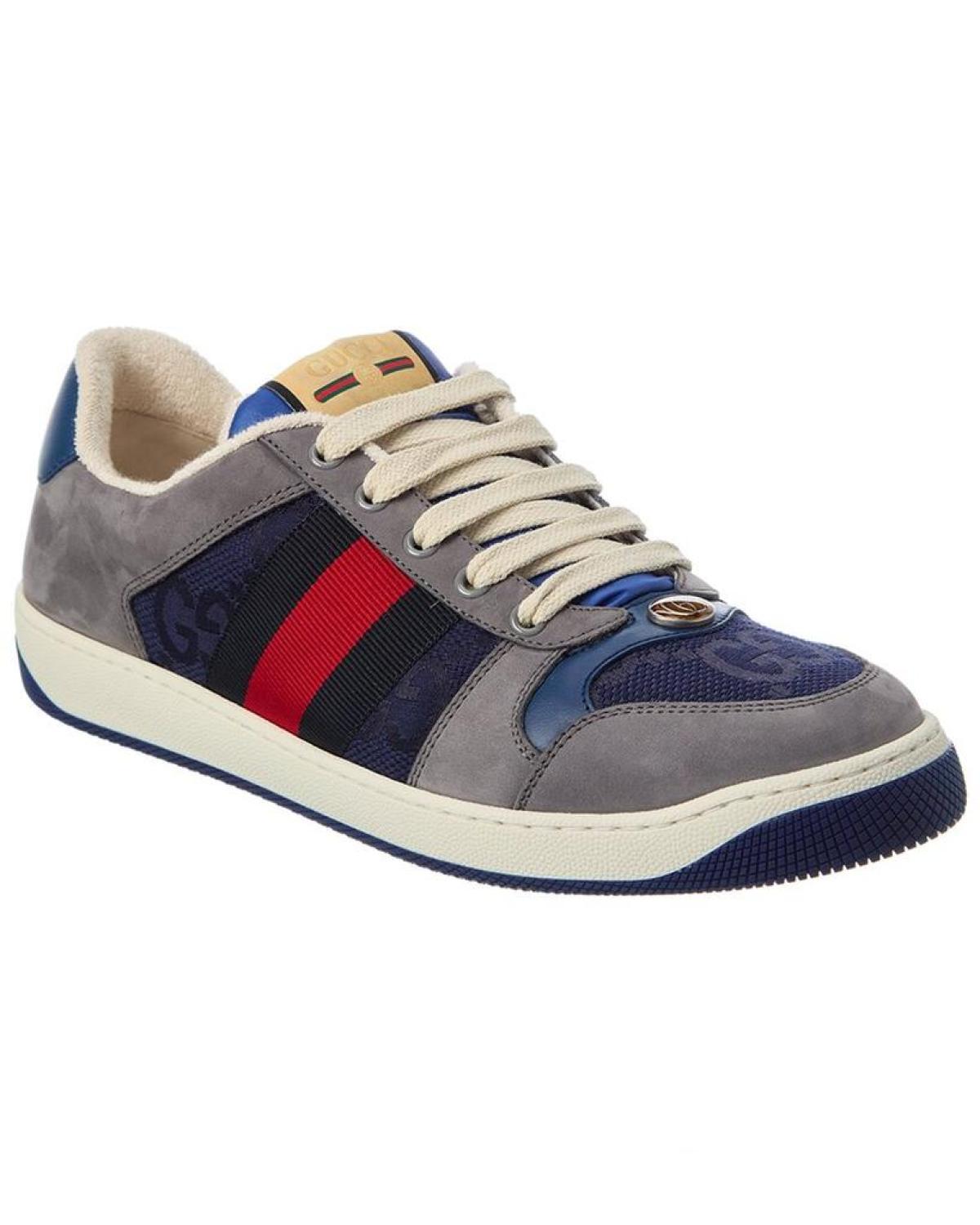 Gucci Screener GG Canvas & Leather Sneaker