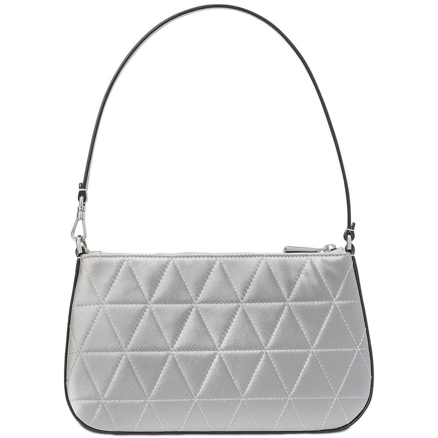 Sam Icon Quilted Satin Mini Pochette