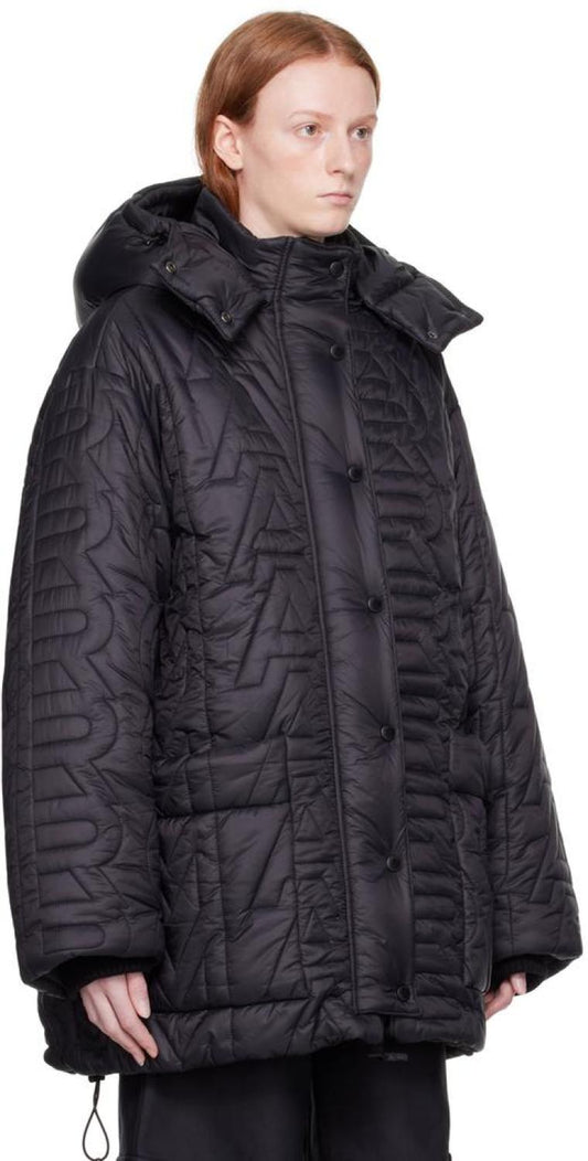 Black 'The Monogram' Down Jacket