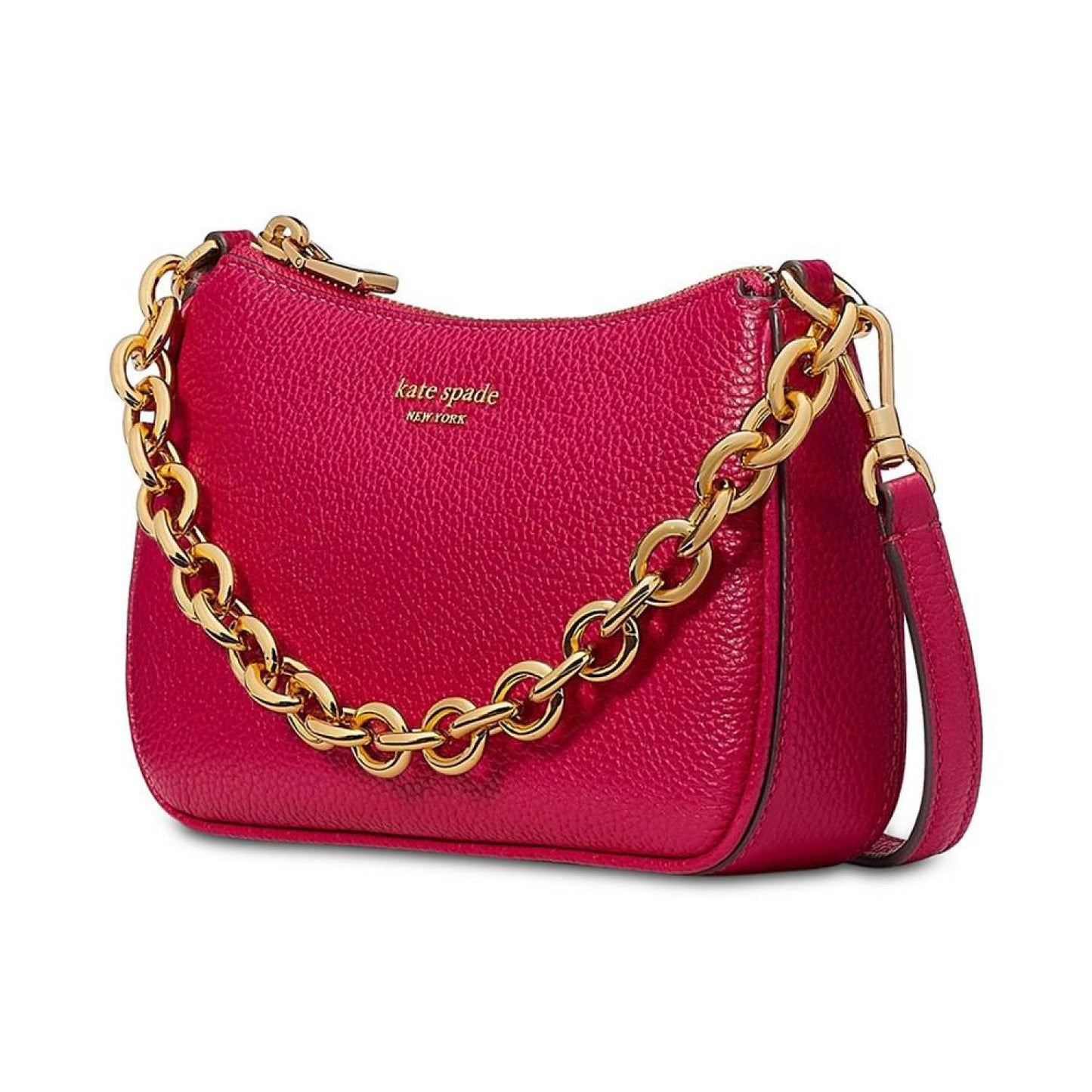 Jolie Pebbled Leather Convertible Crossbody