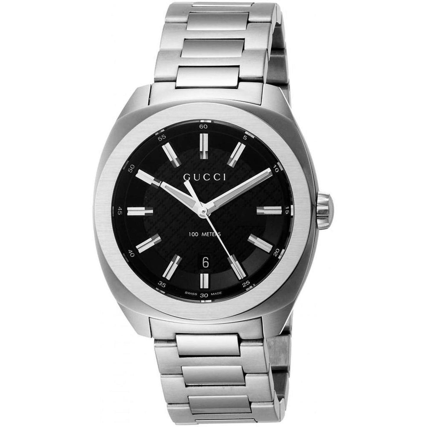 Gucci Men's GG2570 Black Dial Watch