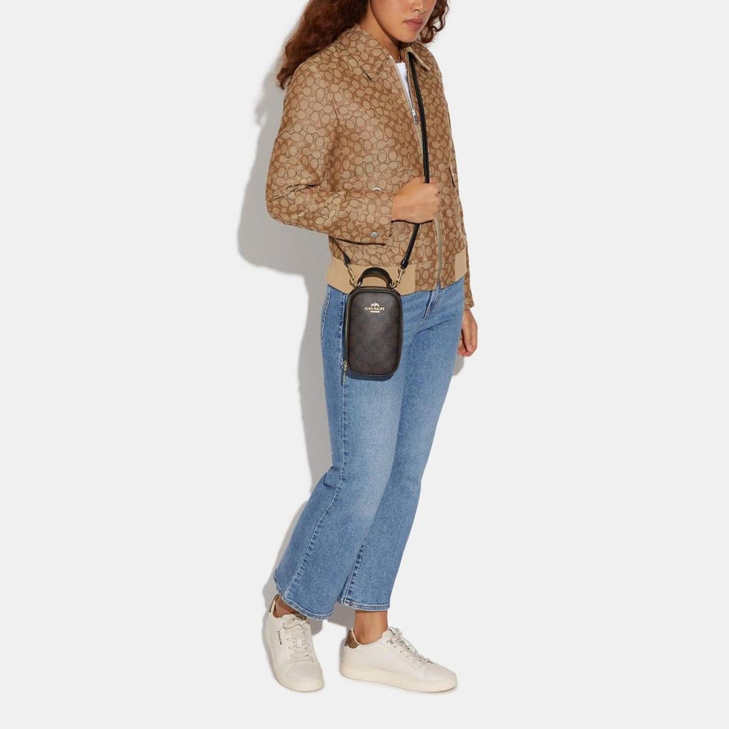 Coach Outlet Eva Phone Crossbody In Signature Canvas