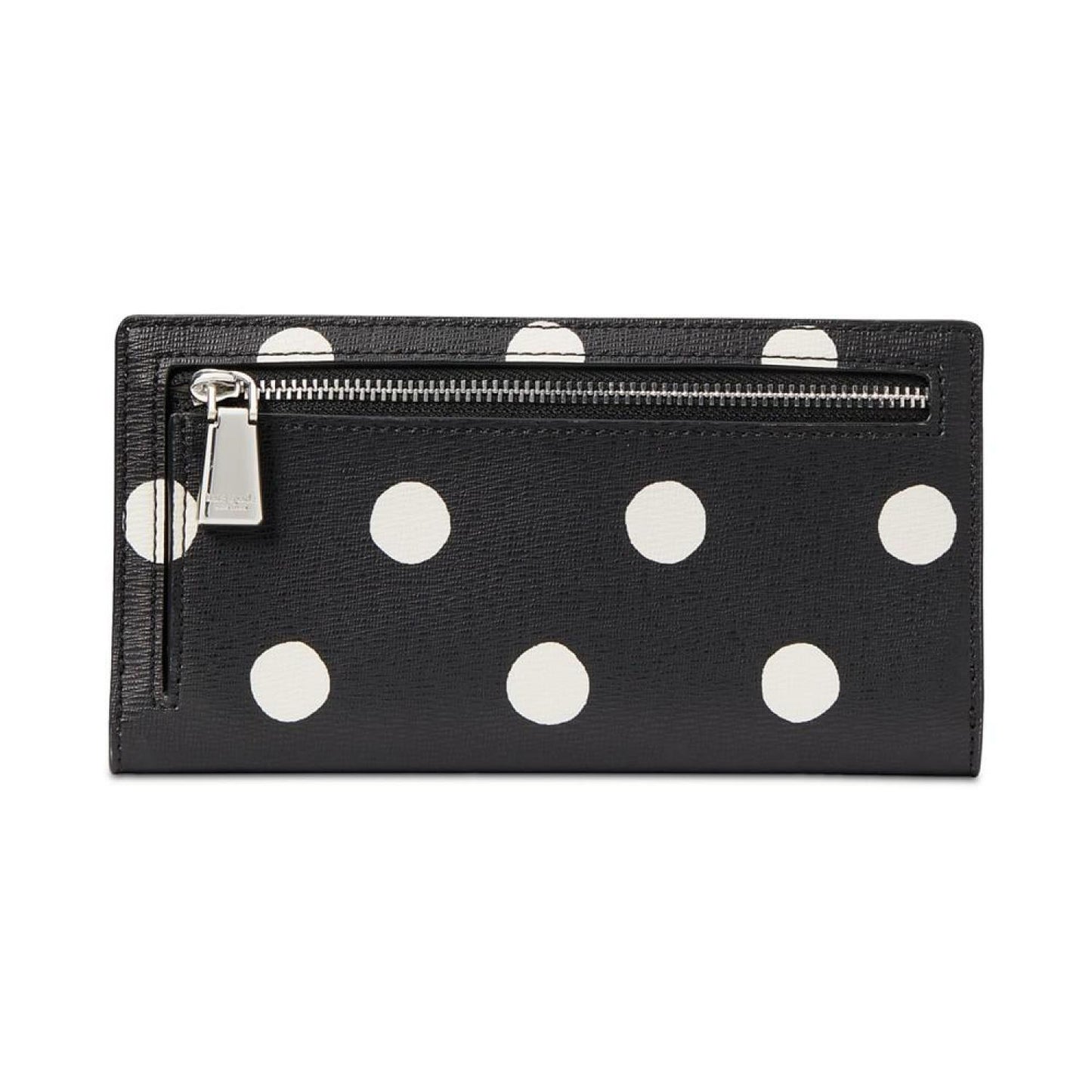 Morgan Sunshine Dot Printed PVC Slim Bifold Wallet