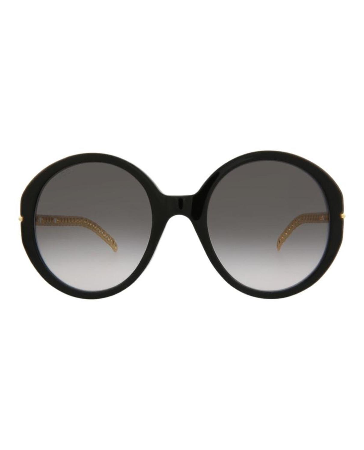 Round/Oval-Frame Acetate Sunglasses