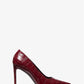 Martine Crocodile Embossed Leather Pump