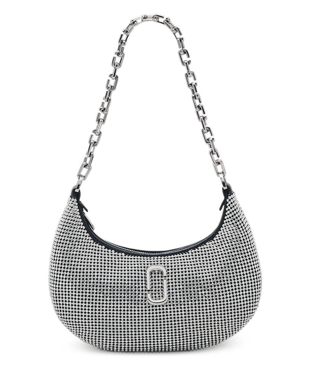 The Rhinestone Small Curve Bag