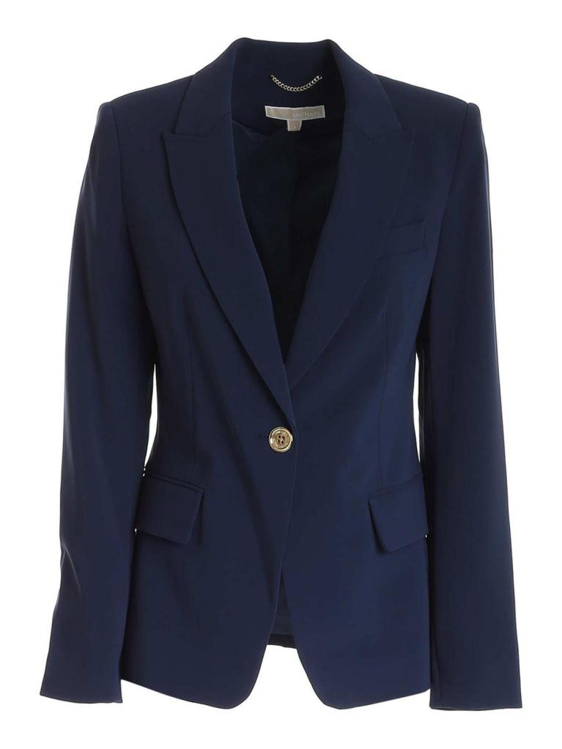 Michael Michael Kors Single-Breasted Tailored Blazer