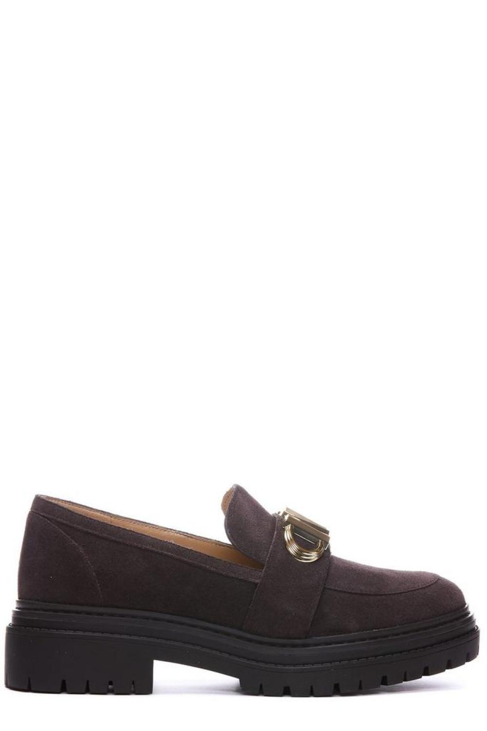 Michael Michael Kors Parker Logo Plaque Loafers