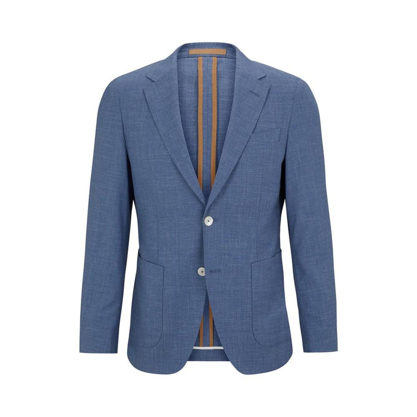 Men's Micro-Patterned Slim-Fit Jacket