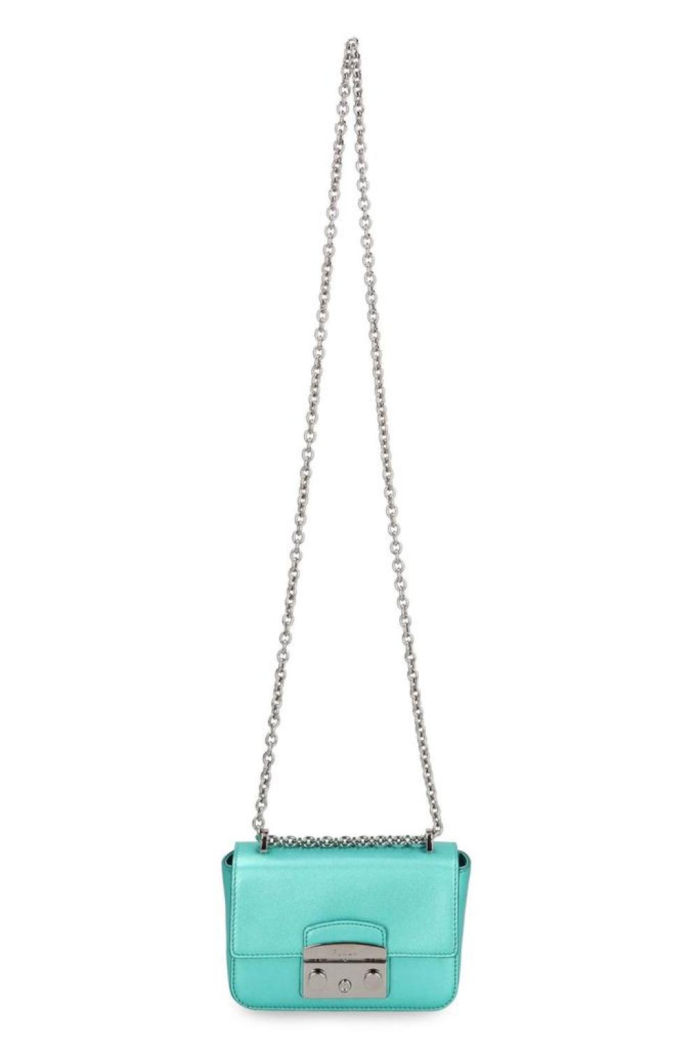 Furla Metropolis Leather Mini Crossbody Bag