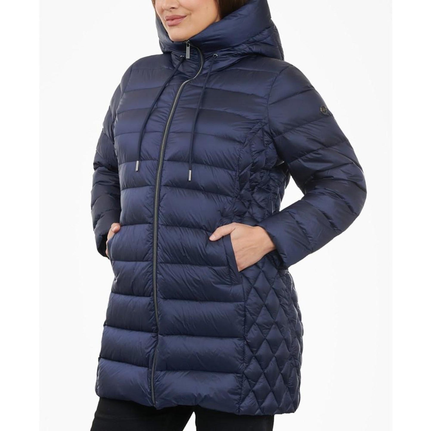 Women's Plus Size Hooded Down Packable Puffer Coat