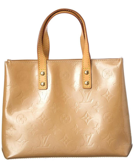 Louis Vuitton Beige Monogram Vernis Leather Reade PM (Authentic Pre-Owned)