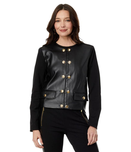 Button Ponte Jacket