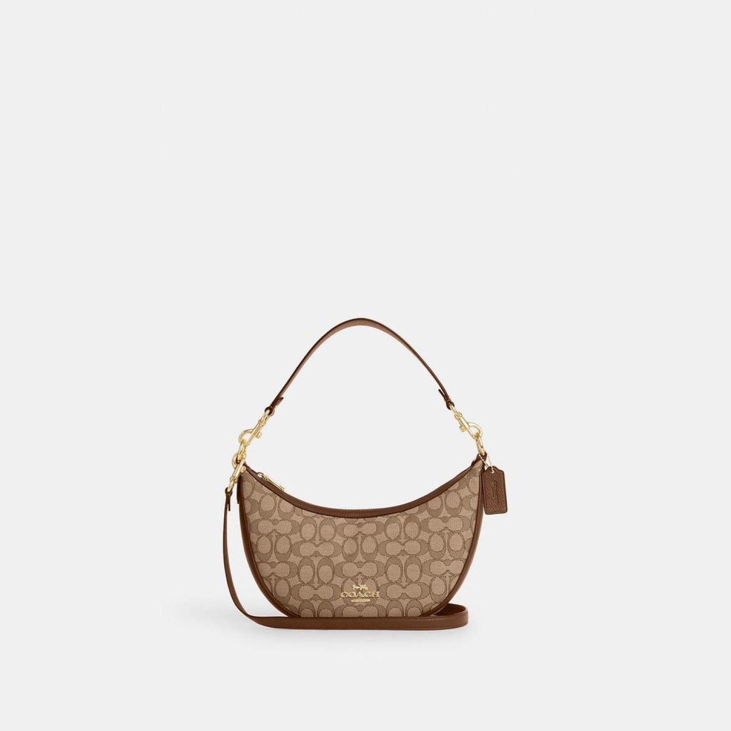 Coach Outlet Aria Shoulder Bag In Signature Jacquard