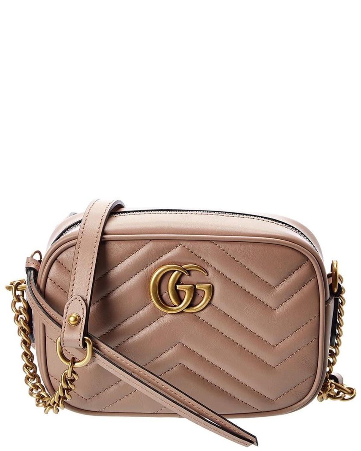 Gucci GG Marmont Mini Matelasse Leather Crossbody