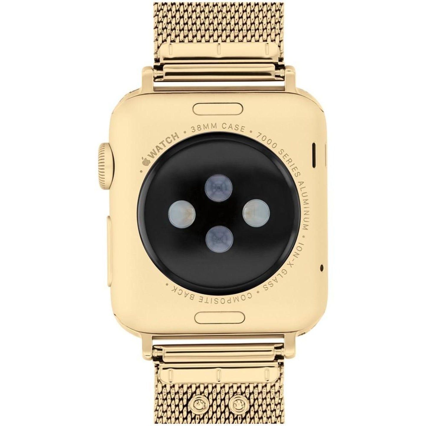 Gold-Tone Stainless Steel Mesh Bracelet for 38, 40, 41mm Apple Watch